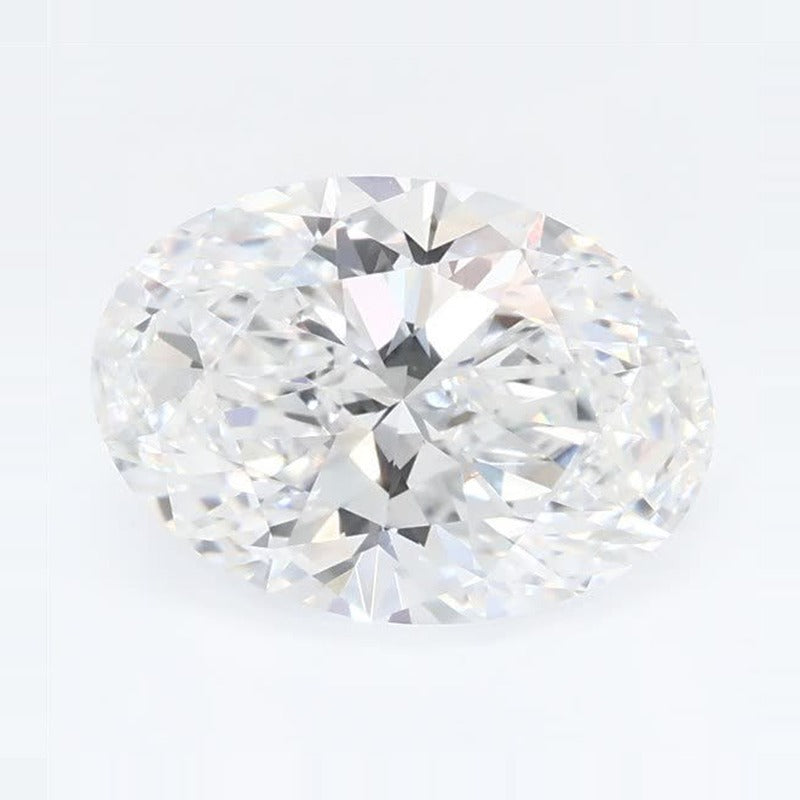 2.06 ct Lab-Grown Diamond – D VVS2 – Oval Cut – GCAL Certified — Sapphire Row · cut7