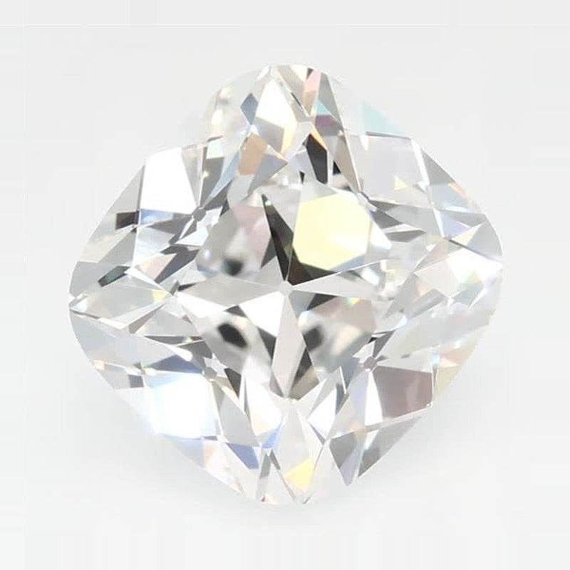 2.05 ct Lab-Grown Diamond – E VVS2 – Cushion Cut – Old Mine Cut – GCAL Certified — Sapphire Row · cut7