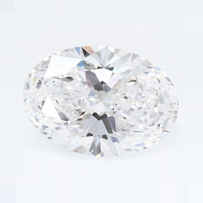1.98 ct Lab-Grown Diamond – D VVS2 – Oval Cut – GCAL Certified — Sapphire Row · cut7