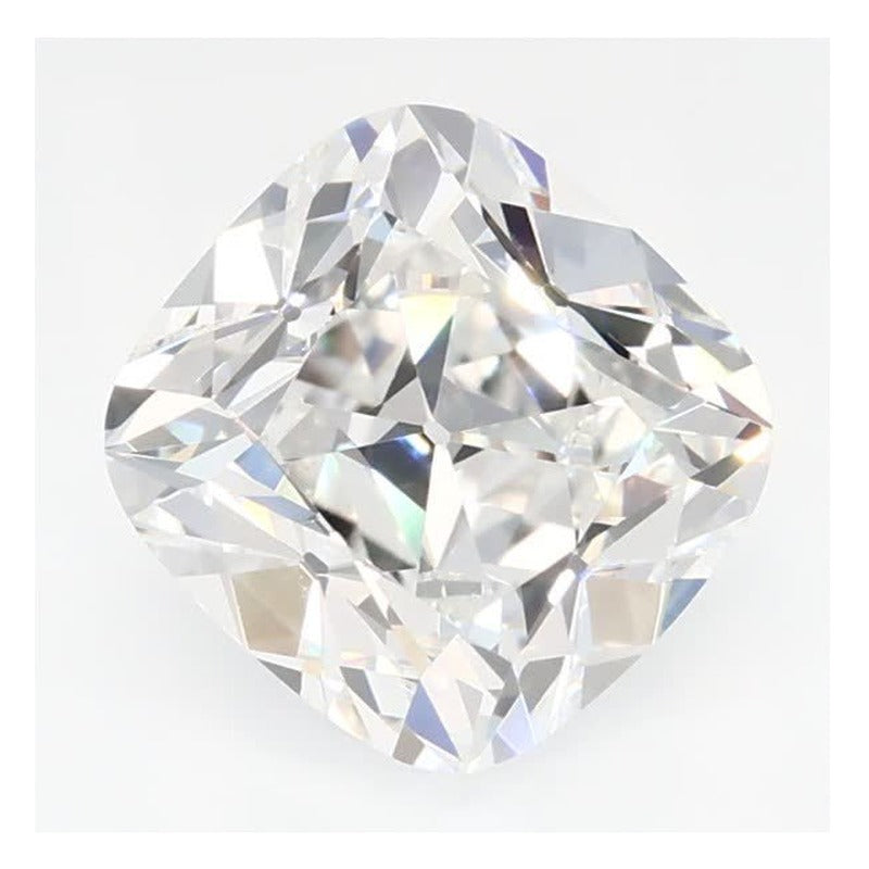 1.91 ct Lab-Grown Diamond – E VVS2 – Cushion Cut – Old Mine Cut – GCAL Certified — Sapphire Row · cut7