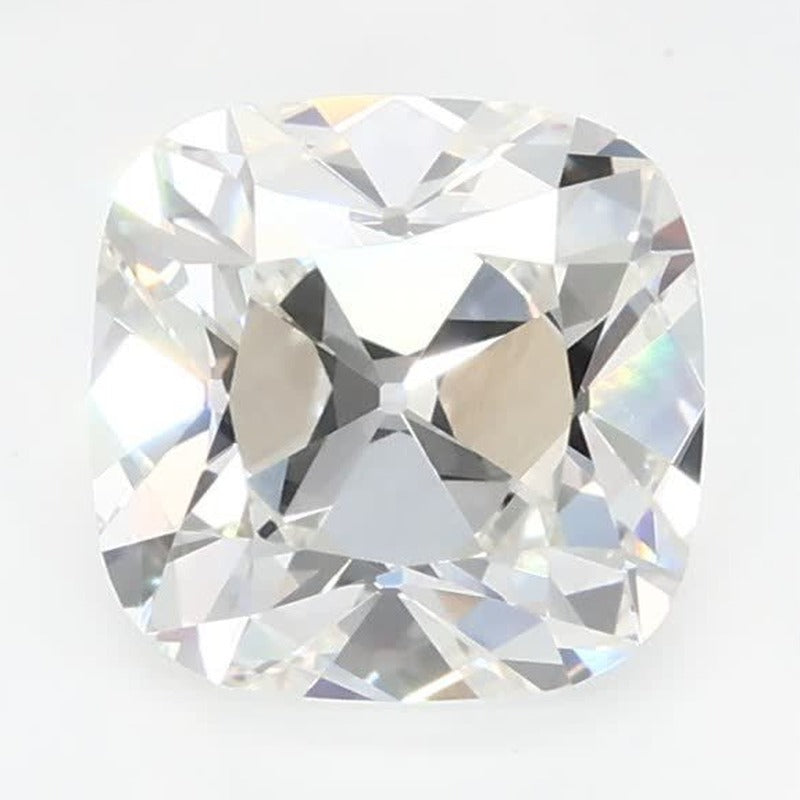 1.66 ct Lab-Grown Diamond – F VVS2 – Cushion Cut – Old Mine Cut – GCAL Certified — Sapphire Row · cut7