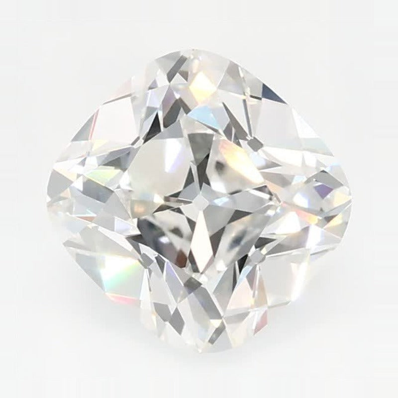 1.64 ct Lab-Grown Diamond – F VVS2 – Cushion Cut – Old Mine Cut – GCAL Certified — Sapphire Row · cut7