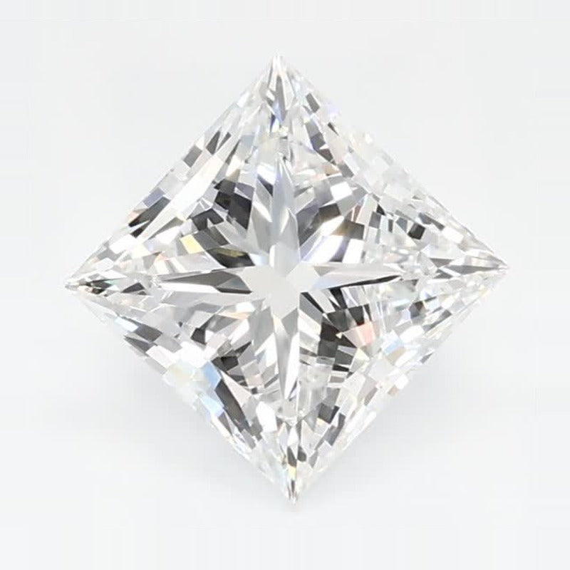 1.23 ct Lab-Grown Diamond – D VVS2 – Square Cut – GCAL Certified — Sapphire Row · cut7