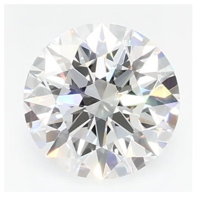 0.75 ct Lab-Grown Diamond – F VVS2 – Round Cut – GCAL Certified — Sapphire Row · cut7