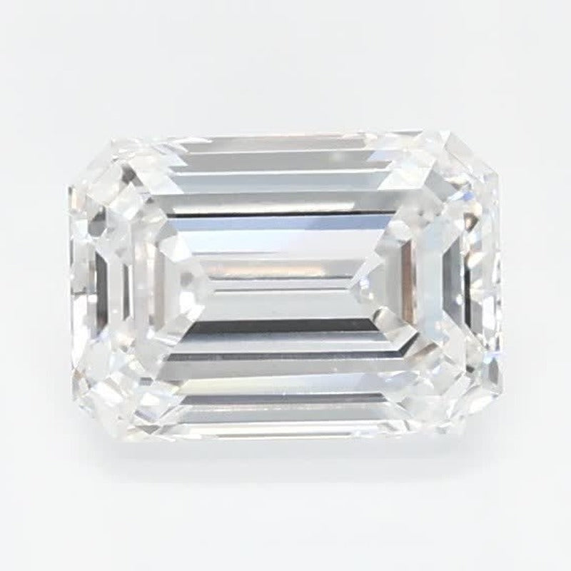 0.70 ct Lab-Grown Diamond – E VVS2 – Emerald Cut – GCAL Certified — Sapphire Row · cut7