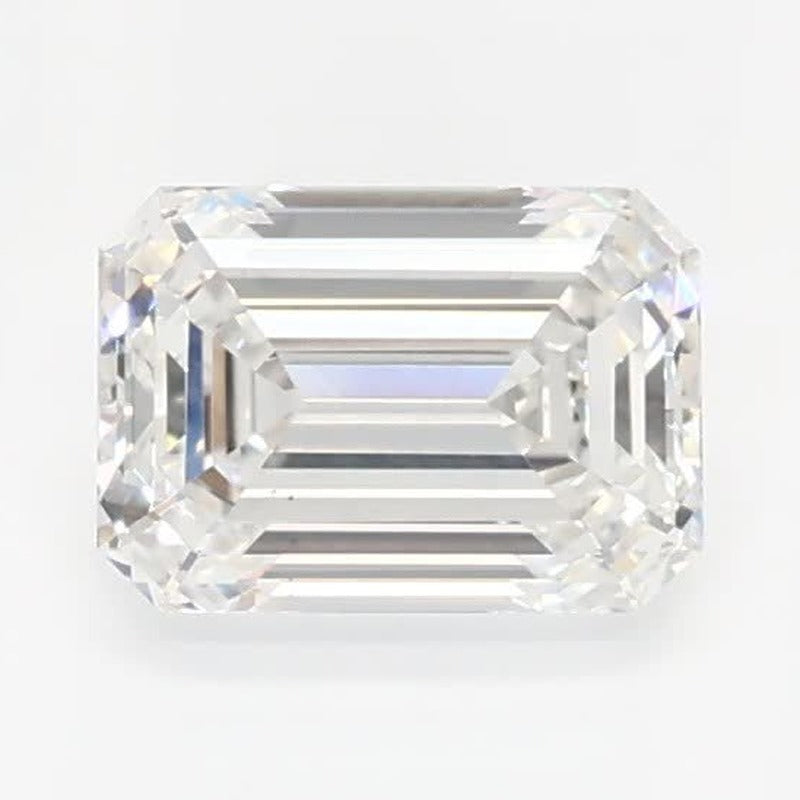 0.65 ct Lab-Grown Diamond – F VS2 – Emerald Cut – GCAL Certified — Sapphire Row · cut7