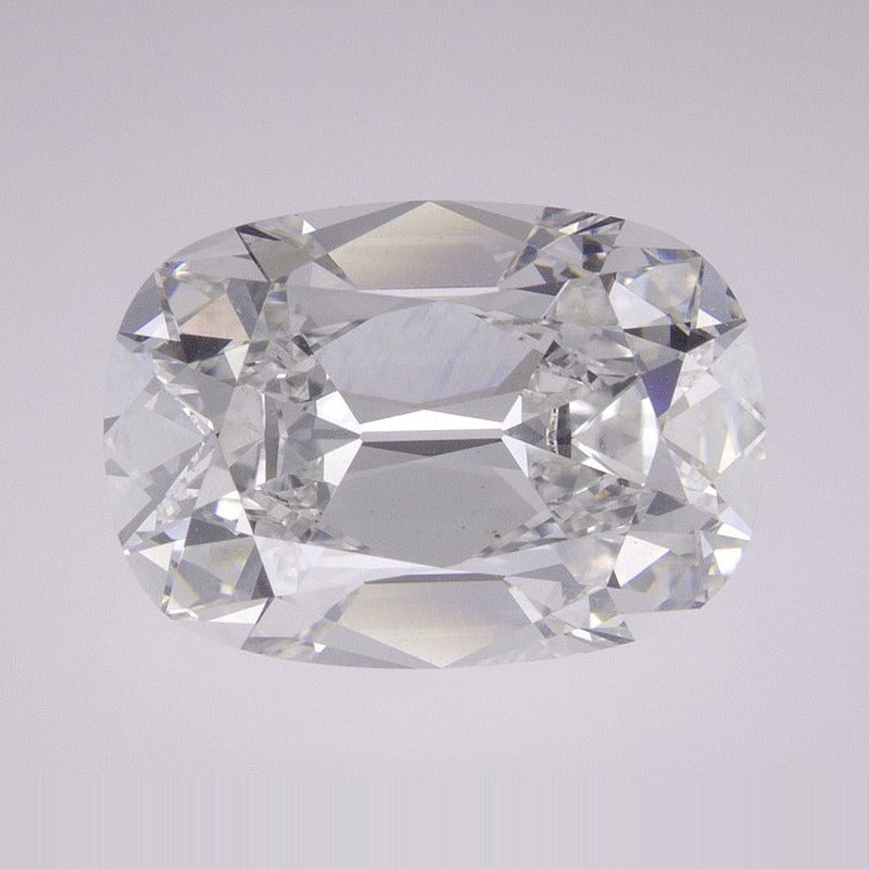 5.28 ct Lab-Grown Diamond – E VVS2 – Elongated Cushion Cut – Old Mine Cut – IGI Certified — Sapphire Row · cut7