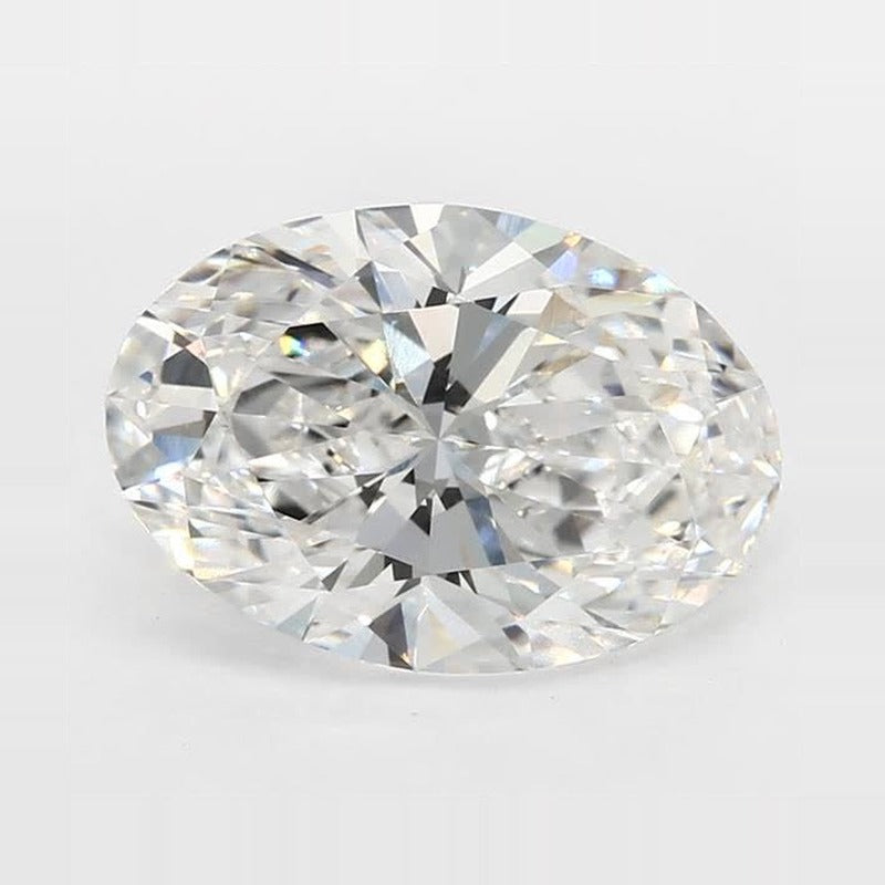 2.94 ct Lab-Grown Diamond – E VVS1 – Oval Cut – GCAL Certified — Sapphire Row · cut7
