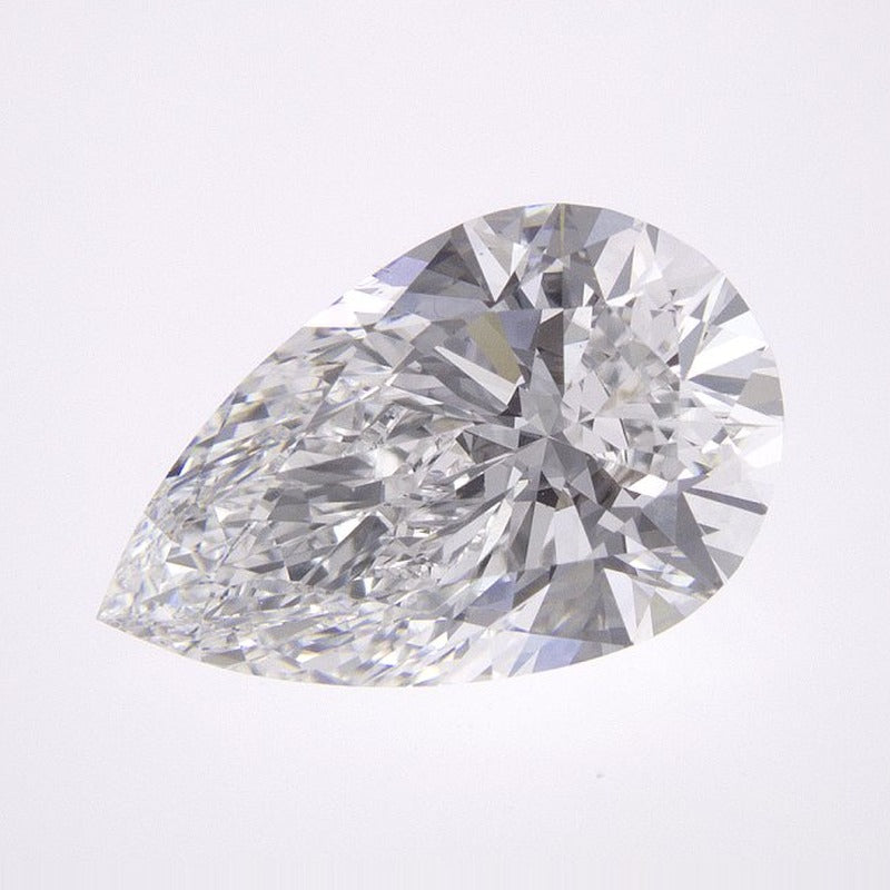 2.83 ct Lab-Grown Diamond – E VS1 – Pear Cut – IGI Certified — Sapphire Row · cut7