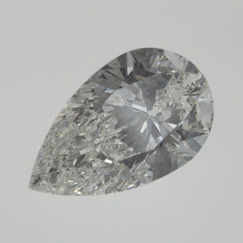 1.01 ct Natural Diamond – H SI1 – Pear Cut – GIA Certified — Sapphire Row · cut7