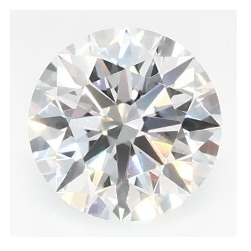 0.77 ct Lab-Grown Diamond – E VVS2 – Round Cut – GCAL Certified — Sapphire Row · cut7