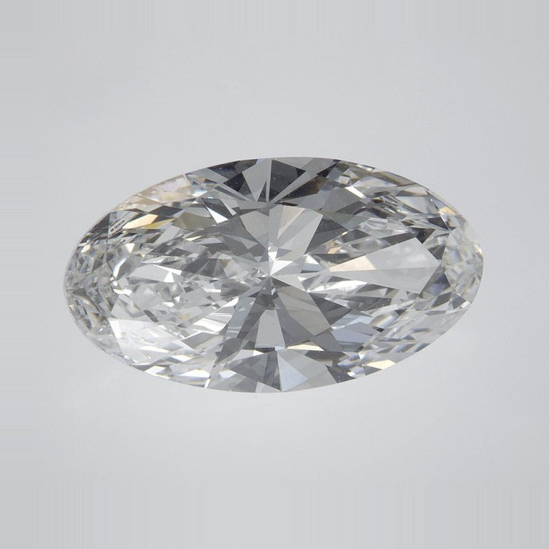 4.00 ct Lab-Grown Diamond – E VVS2 – Elongated Oval Cut – IGI Certified — Sapphire Row · cut7