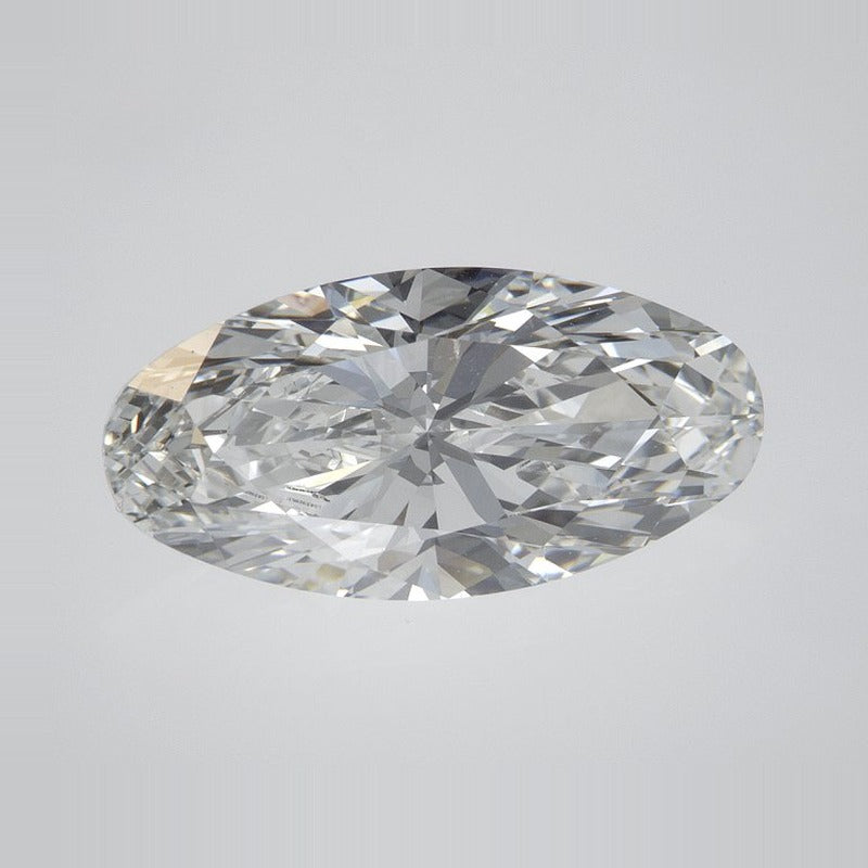 3.58 ct Lab-Grown Diamond – E VVS2 – Elongated Oval Cut – IGI Certified — Sapphire Row · cut7