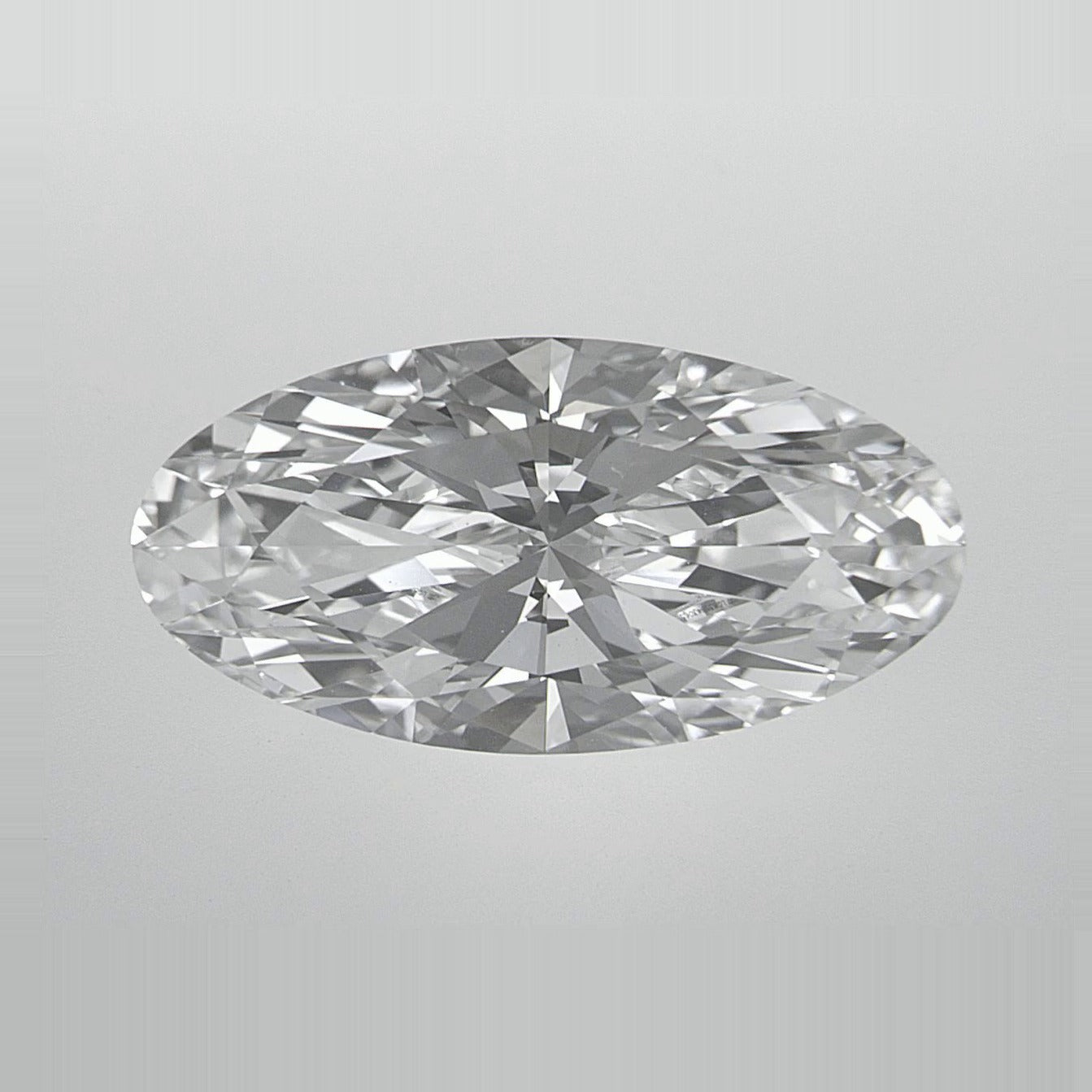 3.53 ct Lab-Grown Diamond – E VVS2 – Elongated Oval Cut – IGI Certified — Sapphire Row · cut7