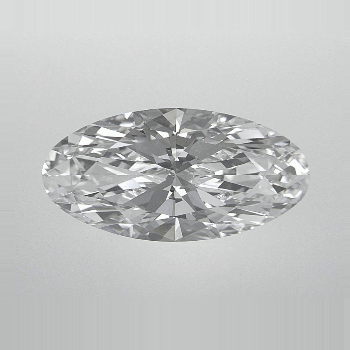 3.53 ct Lab-Grown Diamond – E VVS2 – Elongated Oval Cut – IGI Certified — Sapphire Row · cut7