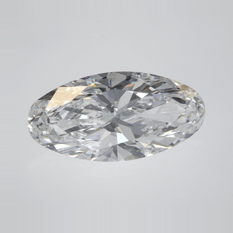 3.51 ct Lab-Grown Diamond – E VVS2 – Elongated Oval Cut – IGI Certified — Sapphire Row · cut7