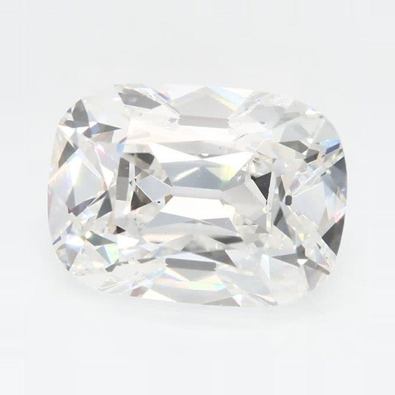3.40 ct Lab-Grown Diamond – F VS1 – Elongated Cushion Old Mine Cut – GCAL Certified — Sapphire Row · cut7