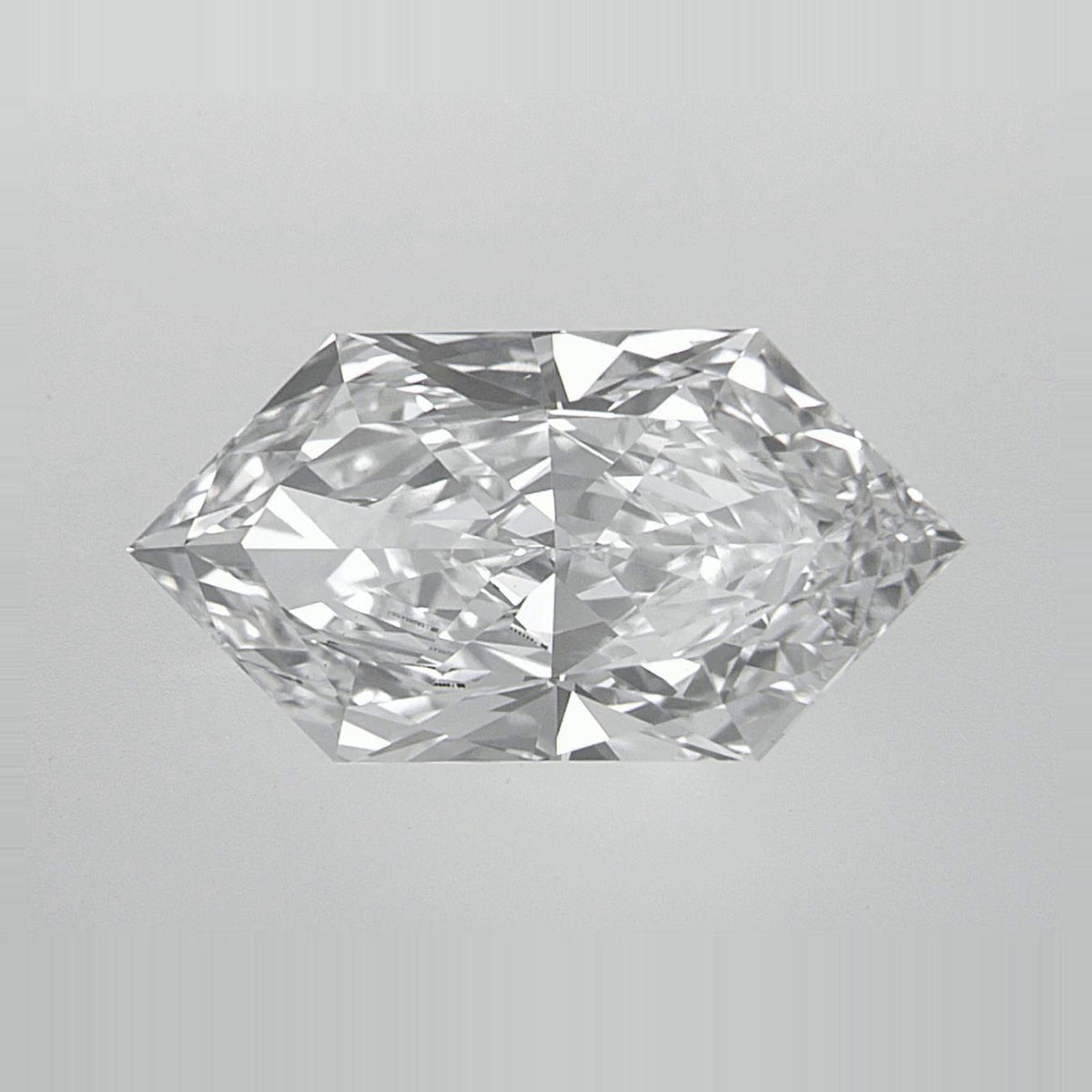 3.10 ct Lab-Grown Diamond – D VS1 – Elongated Hexagon Duchess Faceted-cut – IGI Certified — Sapphire Row · cut7