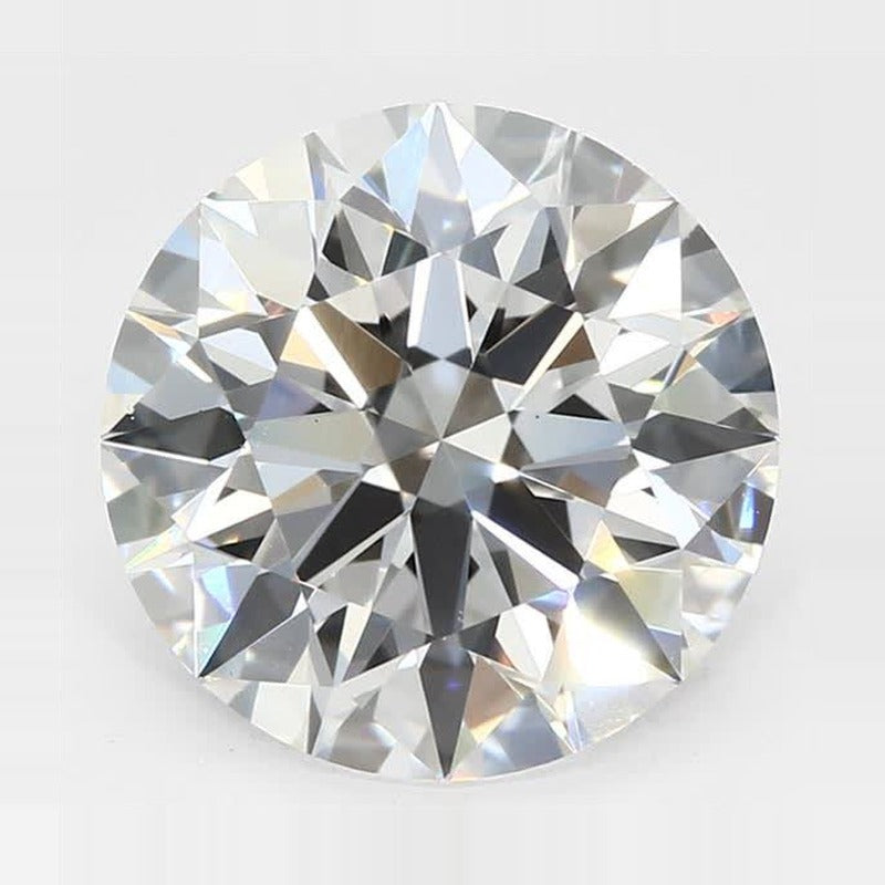 3.05 ct Lab-Grown Diamond – F VS2 – Round Cut – GCAL Certified — Sapphire Row · cut7