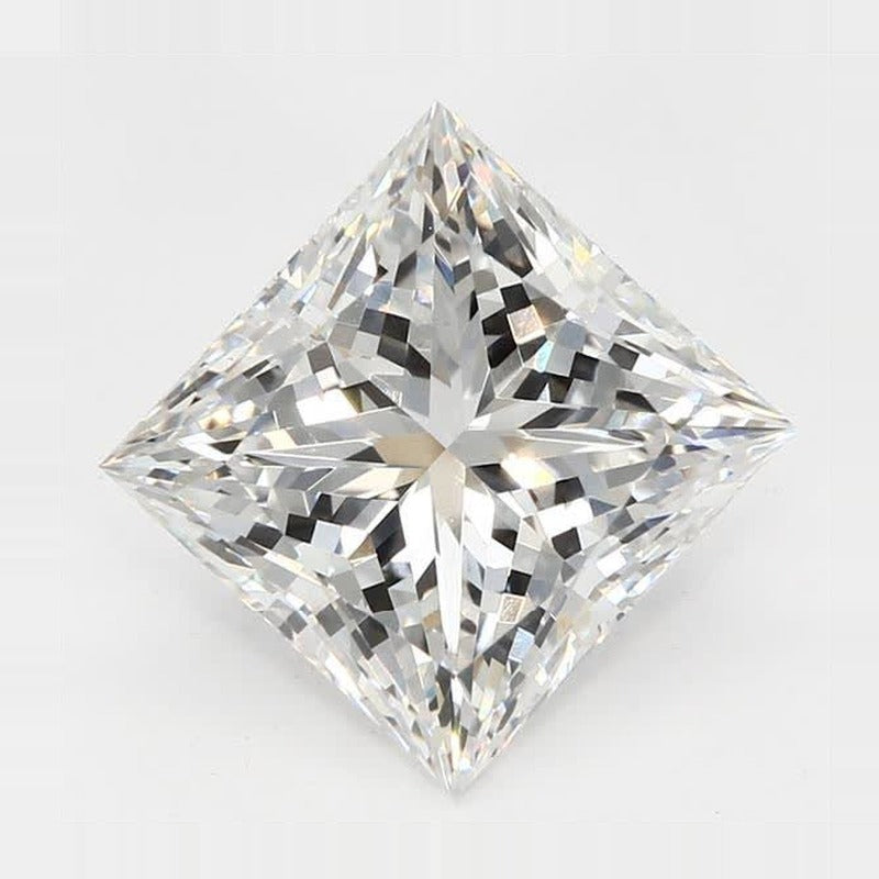 2.89 ct Lab-Grown Diamond – F VS2 – Square Cut – GCAL Certified — Sapphire Row · cut7