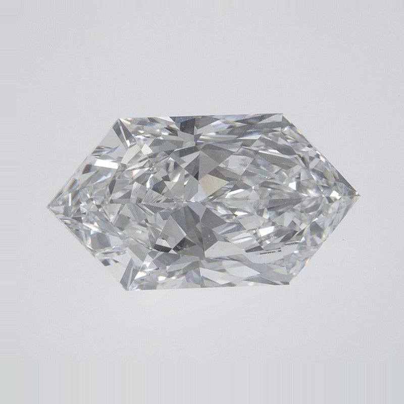 2.60 ct Lab-Grown Diamond – D VS1 – Elongated Hexagon Duchess Faceted-cut – IGI Certified — Sapphire Row · cut7