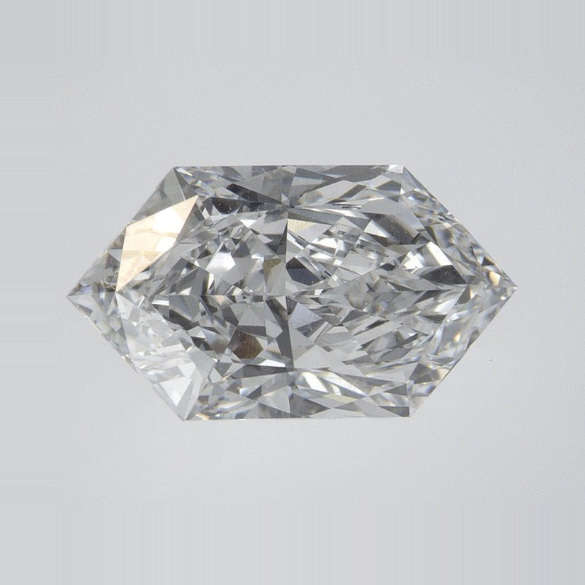 2.60 ct Lab-Grown Diamond – D VS1 – Elongated Hexagon Duchess Faceted-cut – IGI Certified — Sapphire Row · cut7