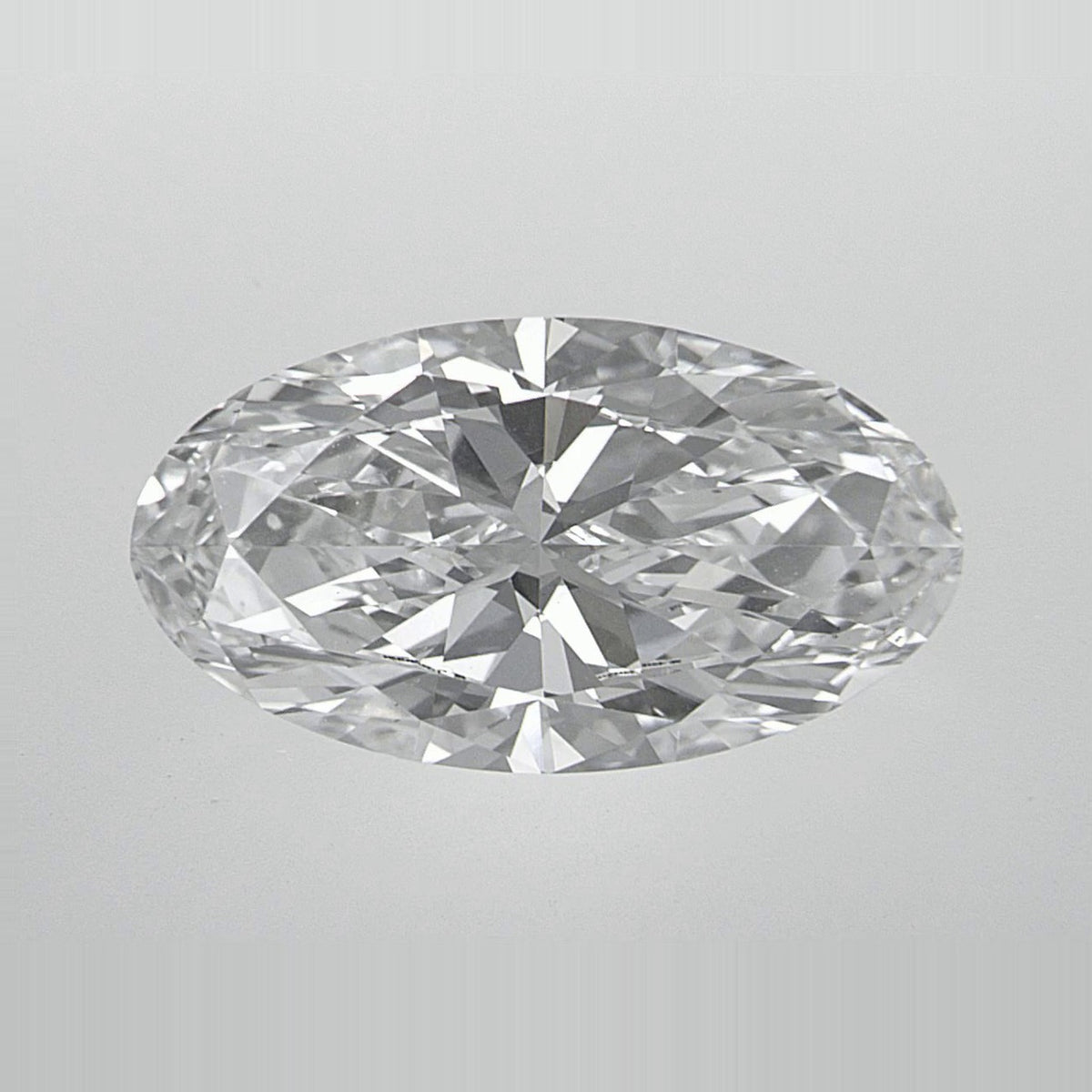 2.56 ct Lab-Grown Diamond – E VS1 – Elongated Oval Cut – IGI Certified — Sapphire Row · cut7