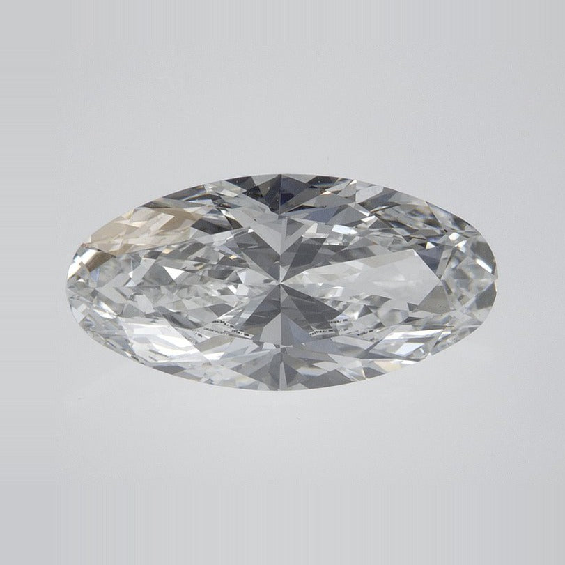 2.55 ct Lab-Grown Diamond – E VVS2 – Elongated Oval Cut – IGI Certified — Sapphire Row · cut7