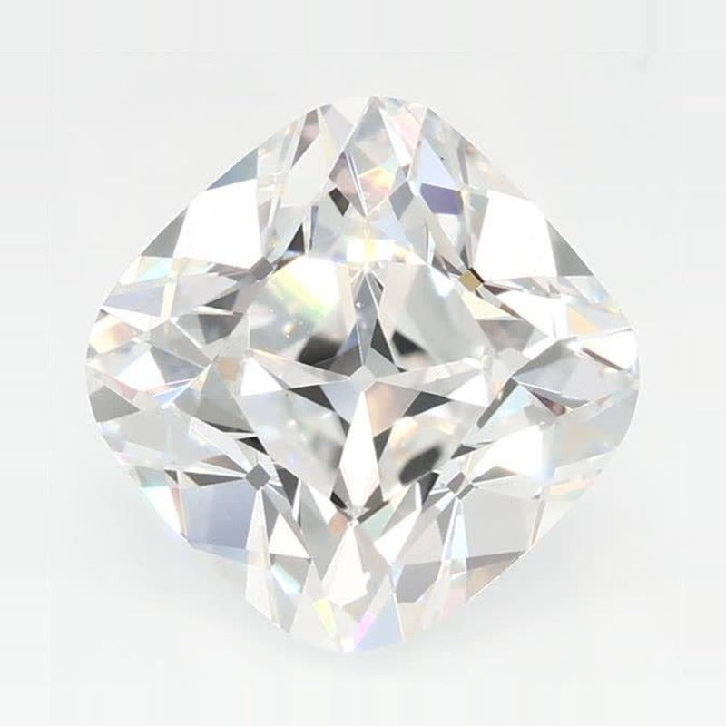 2.55 ct Lab-Grown Diamond – E VS1 – Cushion Old Mine Cut – GCAL Certified — Sapphire Row · cut7