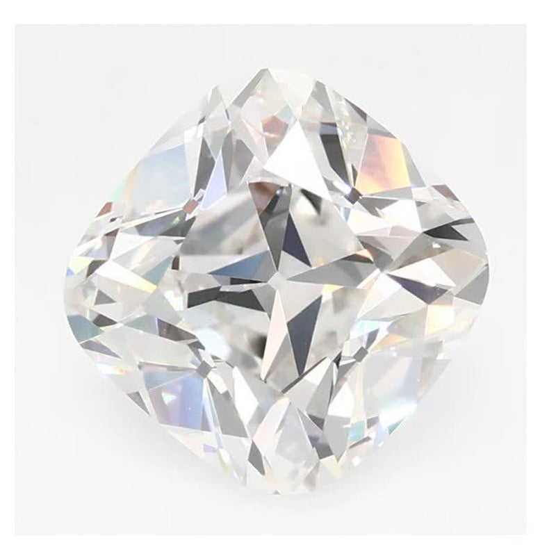 2.54 ct Lab-Grown Diamond – F VVS2 – Cushion Old Mine Cut – GCAL Certified — Sapphire Row · cut7