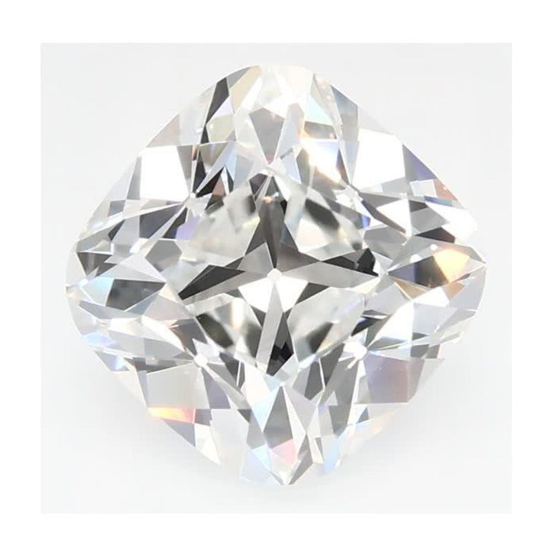 2.53 ct Lab-Grown Diamond – F VVS2 – Cushion Old Mine Cut – GCAL Certified — Sapphire Row · cut7