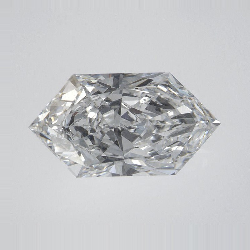 2.53 ct Lab-Grown Diamond – D VS1 – Elongated Hexagon Duchess Faceted-cut – IGI Certified — Sapphire Row · cut7