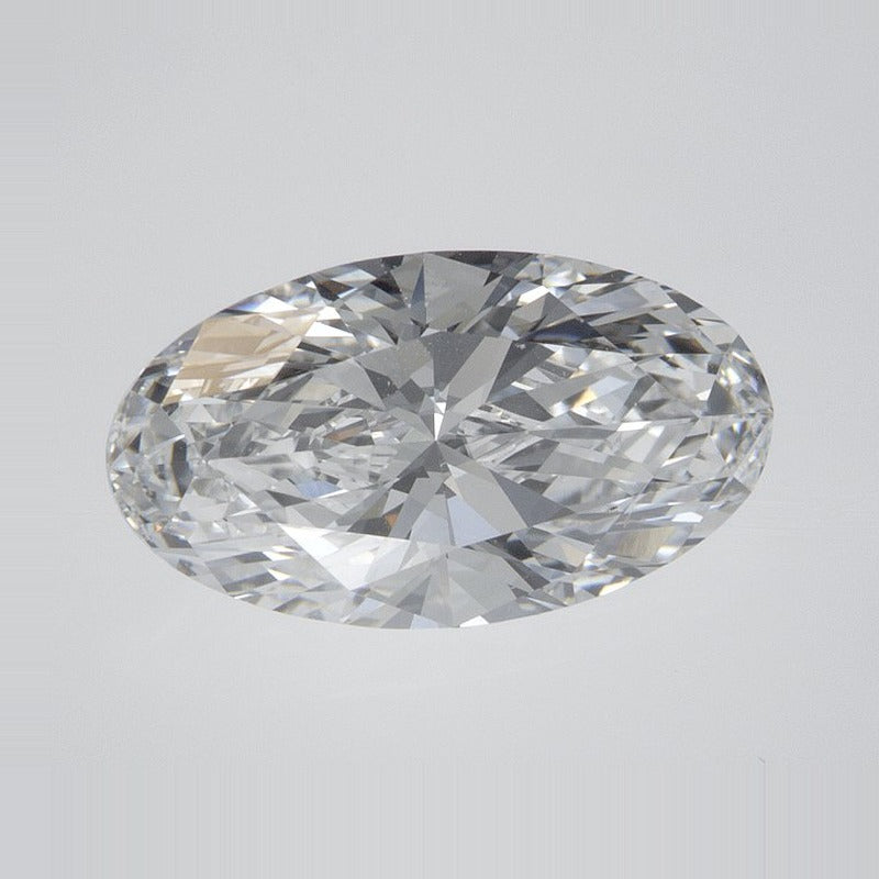 2.28 ct Lab-Grown Diamond – D VVS2 – Elongated Oval Cut – IGI Certified — Sapphire Row · cut7