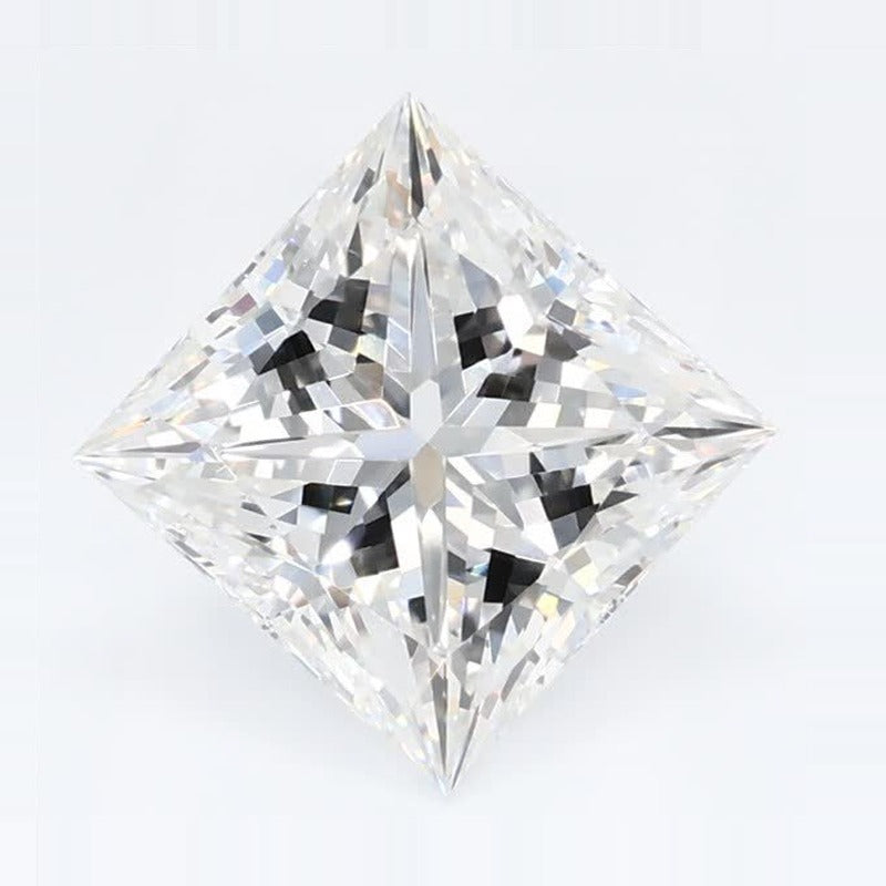 2.10 ct Lab-Grown Diamond – F VVS2 – Square Cut – GCAL Certified — Sapphire Row · cut7