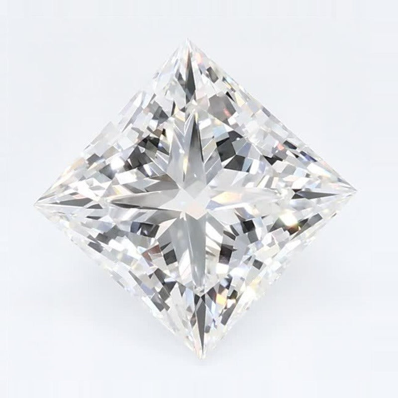 2.08 ct Lab-Grown Diamond – F VVS2 – Square Cut – GCAL Certified — Sapphire Row · cut7
