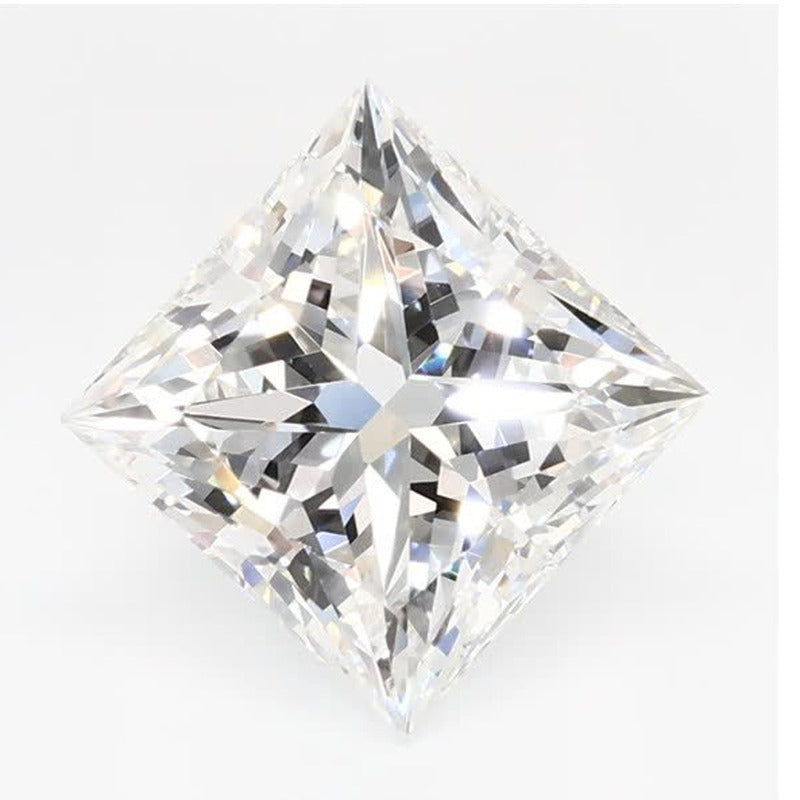2.07 ct Lab-Grown Diamond – E VVS2 – Square Cut – GCAL Certified — Sapphire Row · cut7
