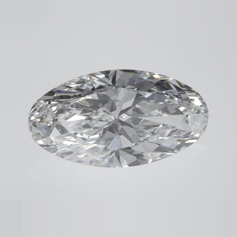 1.72 ct Lab-Grown Diamond – D VVS2 – Elongated Oval Cut – IGI Certified — Sapphire Row · cut7
