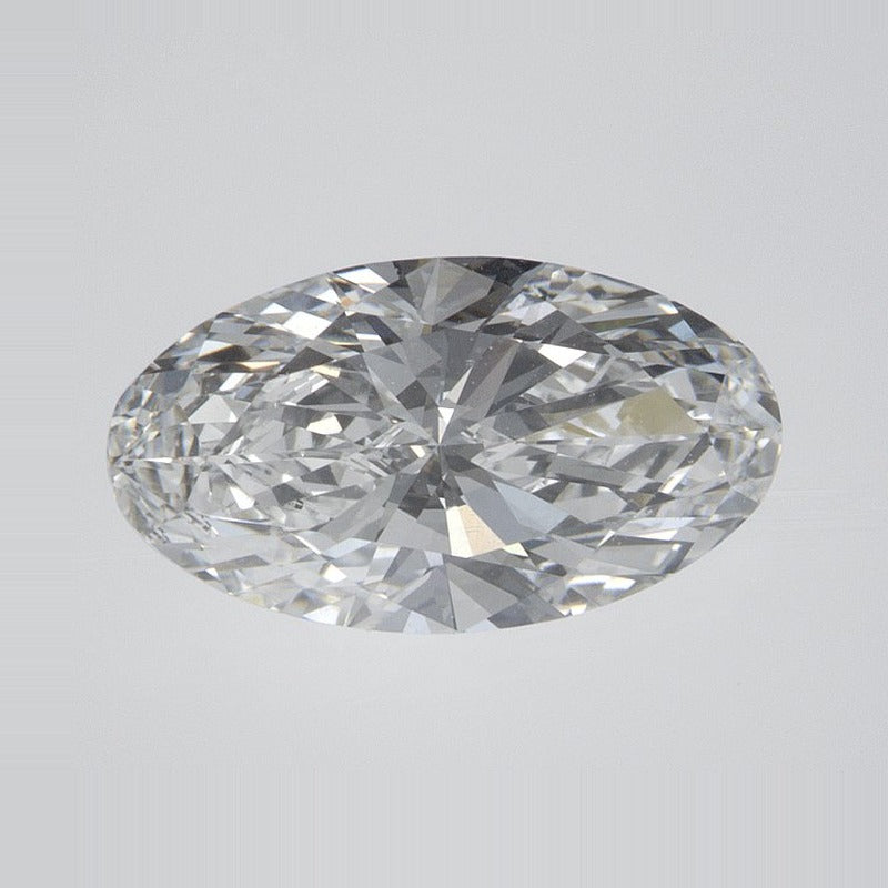 1.71 ct Lab-Grown Diamond – D VVS2 – Elongated Oval Cut – IGI Certified — Sapphire Row · cut7