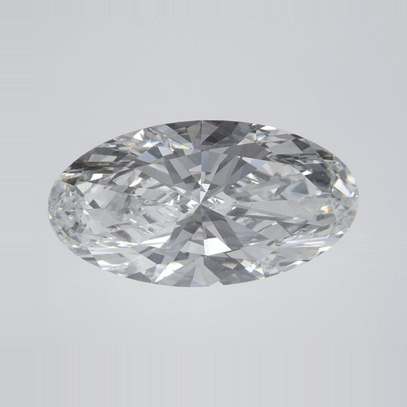 1.70 ct Lab-Grown Diamond – D VVS2 – Elongated Oval Cut – IGI Certified — Sapphire Row · cut7