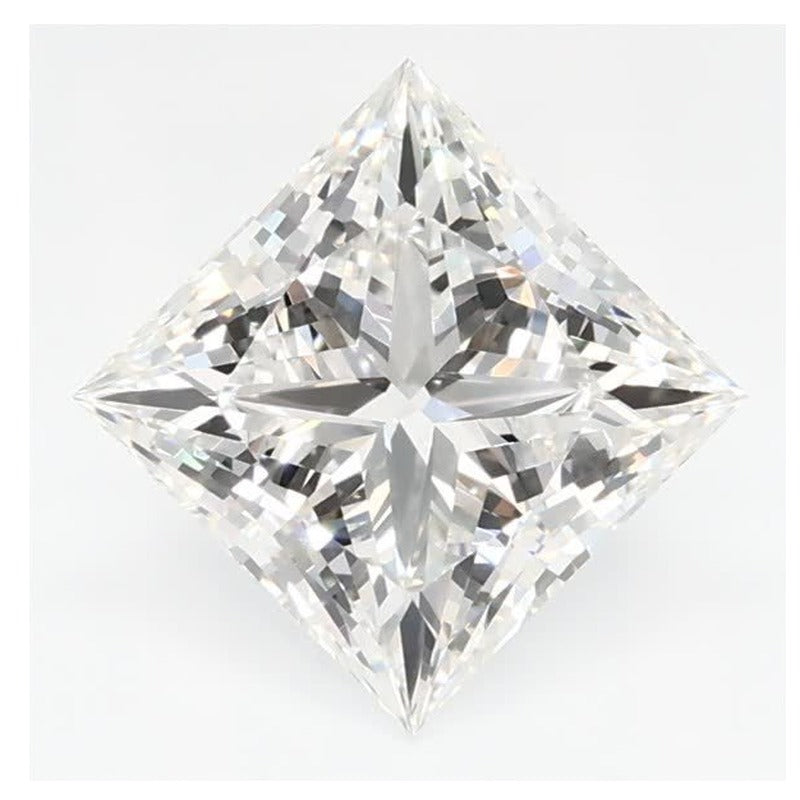 1.64 ct Lab-Grown Diamond – E VVS2 – Square Cut – GCAL Certified — Sapphire Row · cut7
