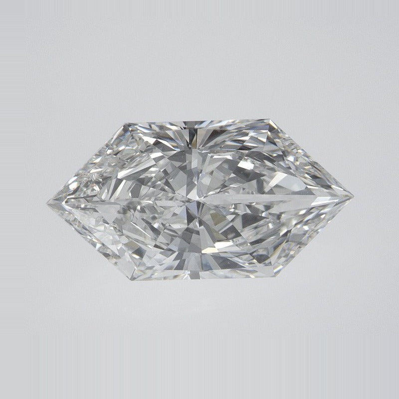 1.57 ct Lab-Grown Diamond – E VVS2 – Elongated Hexagon Duchess Faceted-cut – IGI Certified — Sapphire Row · cut7