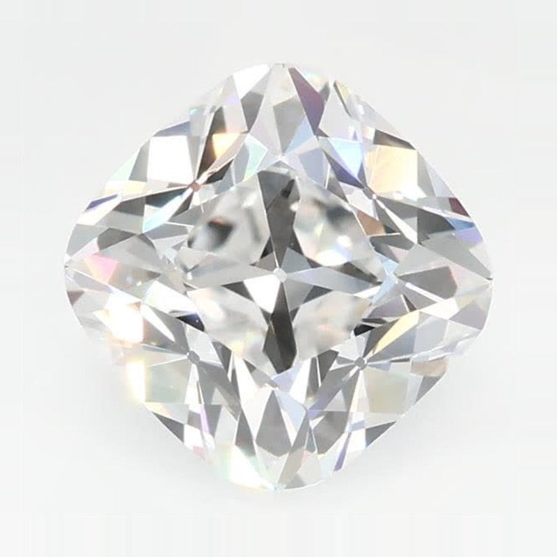 1.51 ct Lab-Grown Diamond – E VVS2 – Cushion Old Mine Cut – GCAL Certified — Sapphire Row · cut7
