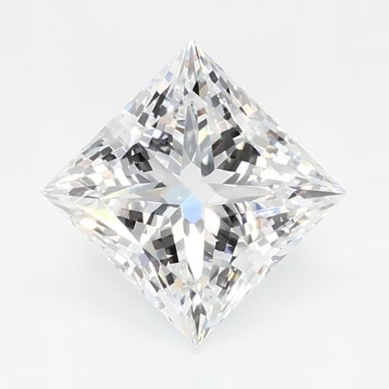 1.06 ct Lab-Grown Diamond – D VVS2 – Square Cut – GCAL Certified — Sapphire Row · cut7