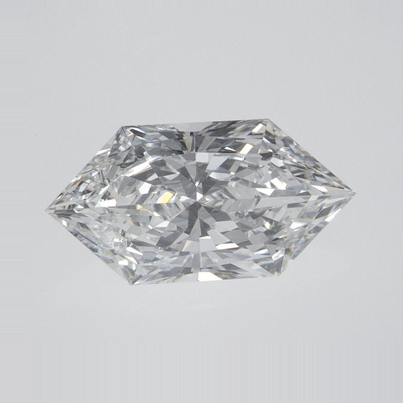 1.04 ct Lab-Grown Diamond – E VVS2 – Elongated Hexagon Duchess Faceted-cut – IGI Certified — Sapphire Row · cut7