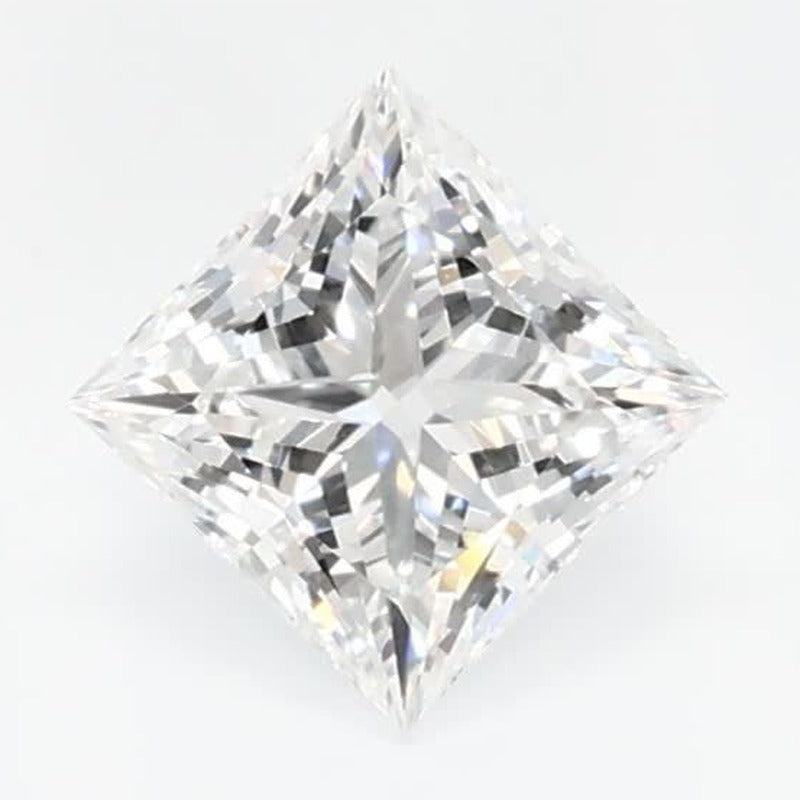 0.63 ct Lab-Grown Diamond – D VVS2 – Square Cut – GCAL Certified — Sapphire Row · cut7