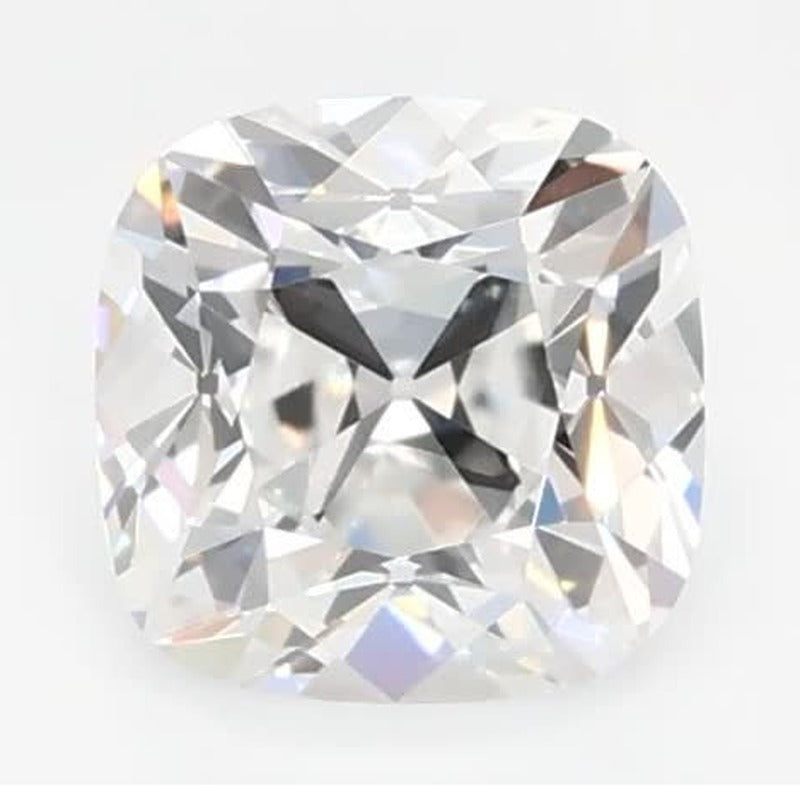 0.63 ct Lab-Grown Diamond – D VVS2 – Cushion Old Mine Cut – GCAL Certified — Sapphire Row · cut7