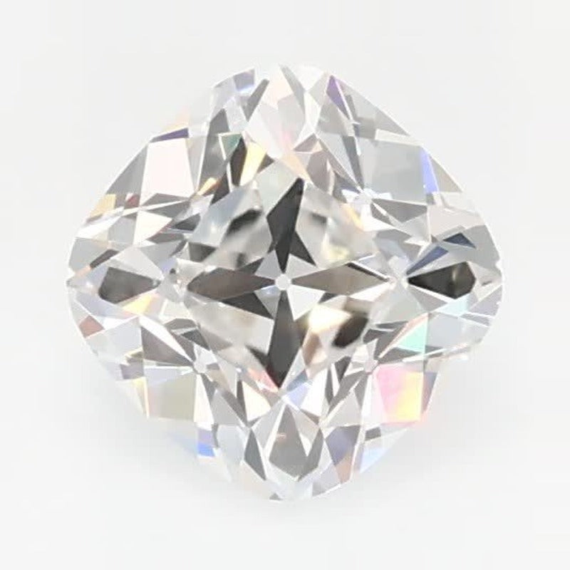 0.62 ct Lab-Grown Diamond – F VVS1 – Cushion Old Mine Cut – GCAL Certified — Sapphire Row · cut7
