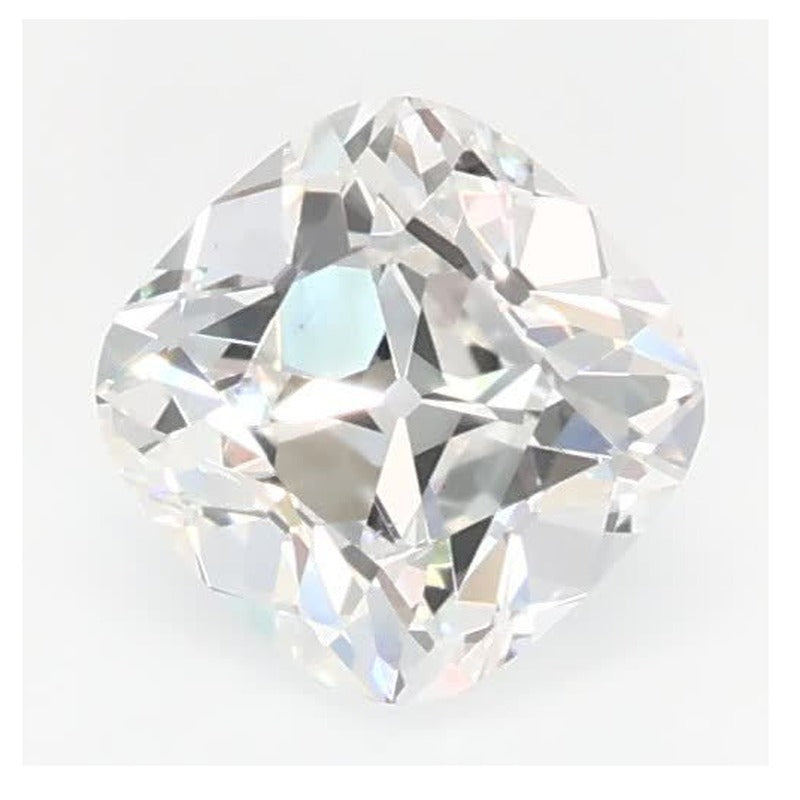 0.60 ct Lab-Grown Diamond – E VS1 – Cushion Old Mine Cut – GCAL Certified — Sapphire Row · cut7