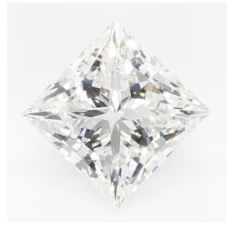 0.56 ct Lab-Grown Diamond – E VVS2 – Square Cut – GCAL Certified — Sapphire Row · cut7