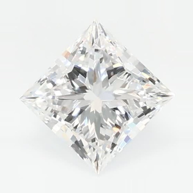 0.56 ct Lab-Grown Diamond – D VVS2 – Square Cut – GCAL Certified — Sapphire Row · cut7